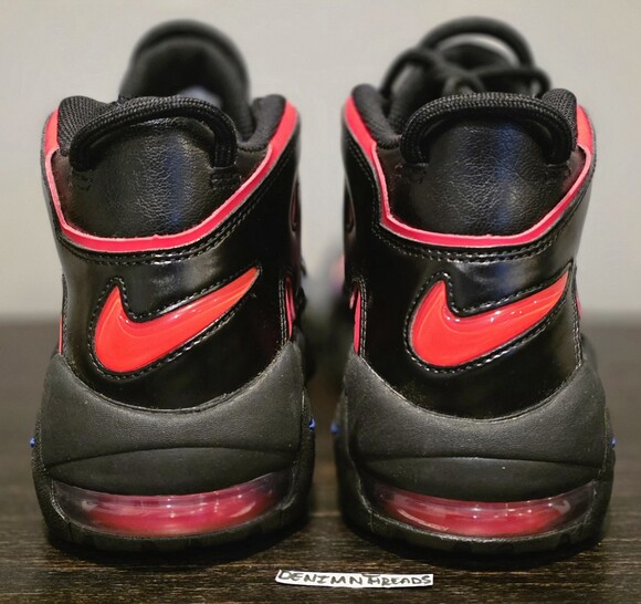 Nike Air More Uptempo 96 Electric Black Racer Blue 3D RARE Og FD0729-001 MENS 9 main image 6